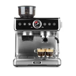 BEEM ESPRESSO-GRIND-PROFESSION Espresso-SiebtrÃ¤germaschine Mit Mahlwerk + 1x ESPRESSO PERFETTO Ganze Bohne + 1x CAFÃ‰ CREMA Ganze Bohne Espressomaschine SiebtrÃ¤ger Maschine Barista Edelstahl Mit Mahlwerk Inkl Kaffee -Kaffee VerkÃ¤ufe ec57d541b266c6643d0ed403987da2a9 1