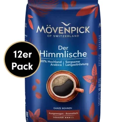Kaffee-Sparpaket DER HIMMLISCHE Von MÃ¶venpick, 12x500g Bohnen