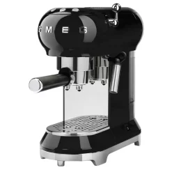 SMEG Espresso Kaffeemaschine Schwarz ECF01BLEU