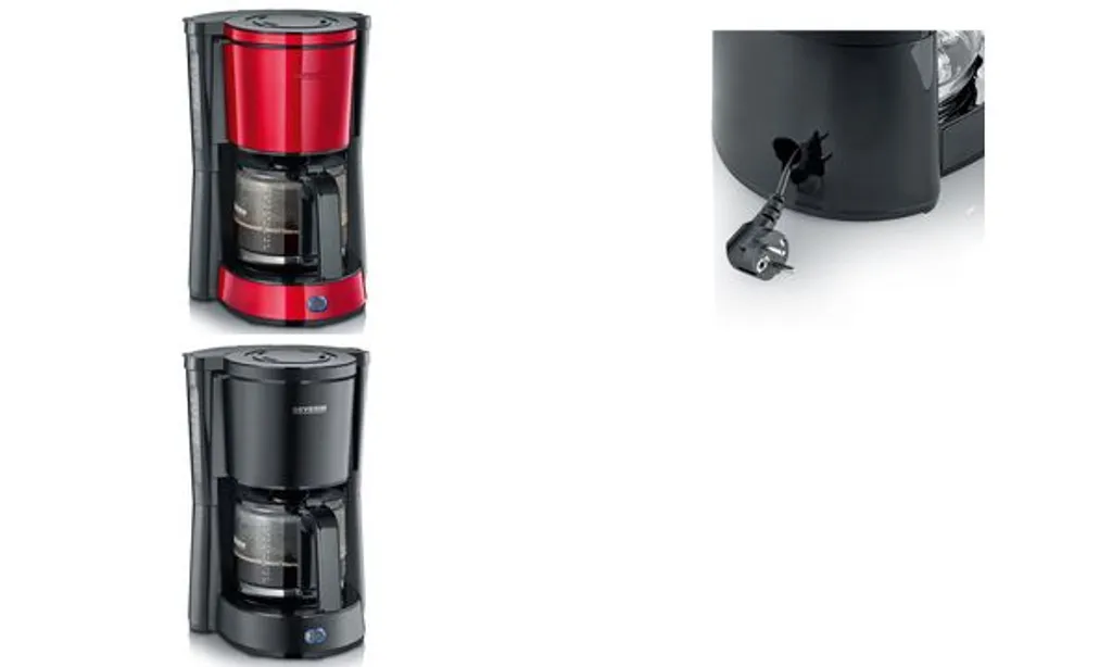 SEVERIN Kaffeemaschine KA 4817 TYPE 1.000 W Rot / Schwarz 13 SEVERIN Kaffeemaschine KA 4817 TYPE 1.000 W Rot / Schwarz – Bild 11