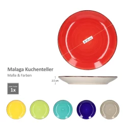 18tlg Kaffeeservice Malaga Kaffee Tee-Gedeck 6Pers Kaffeetassen Dessertteller Abstrakt Handbemalt -Kaffee VerkÃ¤ufe f4d8450d096f4a3de817f4250361506c