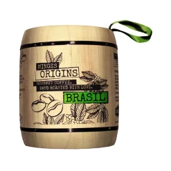 Minges Kaffee Brasil Hochland Im Holzfass, Ganze Bohne