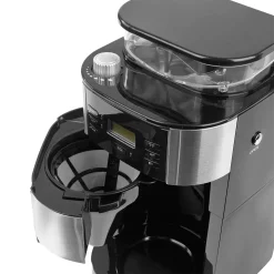 Barista Kaffeemaschine Mahlwerk 900W Edelstahl/Schwarz 12 Tassen Permanentfilter -Kaffee VerkÃ¤ufe fa46e3f2ff0e5b3d62527613edf36e64