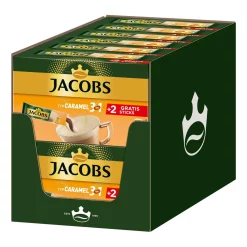 JACOBS LÃ¶skaffee 3in1 Typ Caramel LÃ¶slicher Kaffee 12 X 10+2 GetrÃ¤nke Sticks
