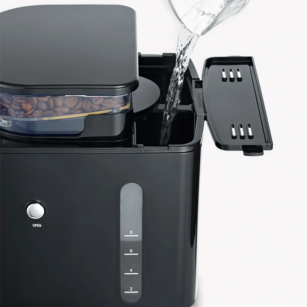 SEVERIN KA 4814 - Kombi-Kaffeemaschine - Kaffeebohnen - Gemahlener Kaffee - Eingebautes Mahlwerk - 1 9 SEVERIN KA 4814 - Kombi-Kaffeemaschine - Kaffeebohnen - Gemahlener Kaffee - Eingebautes Mahlwerk - 1 – Bild 7