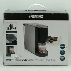 Princess 4-in-1 Multi-Kapsel-Kaffeemaschine 1450W 0,8L Schwarz Silbern 52 Princess 4-in-1 Multi-Kapsel-Kaffeemaschine 1450W 0,8L Schwarz Silbern -Kaffee Verkäufe fc5d362f7a3dde18df8c0ce2cc414be0