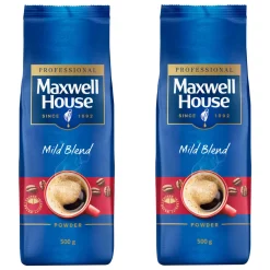 MAXWELL HOUSE Löskaffee Mild Blend Löslicher Kaffee Instantkaffee 2 X 500 G Beutel