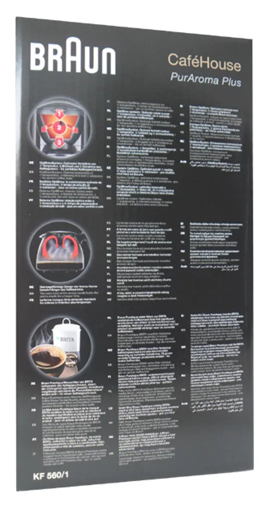 BRAUN Kaffeemaschine KF 560/1 Schwarz 8 BRAUN Kaffeemaschine KF 560/1 Schwarz – Bild 6