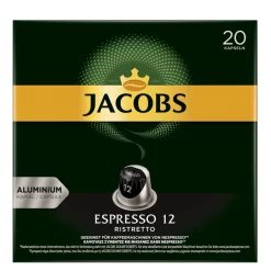 JACOBS Kapseln 200 NespressoÂ®* Kompatibel Lungo 8 & 6 + Espresso 12 Ristretto